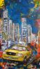 Yellow Cab - Acryl auf Leinwand - 60 x 100 cm